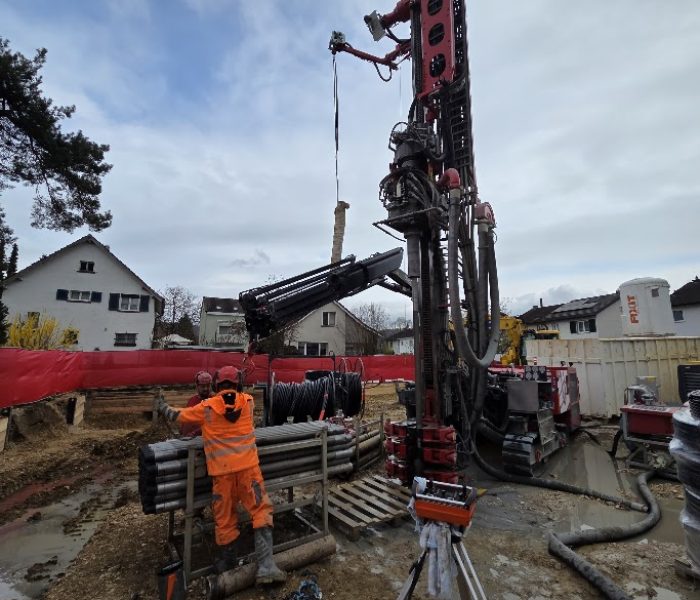 Baustelle Rheinach (BL)